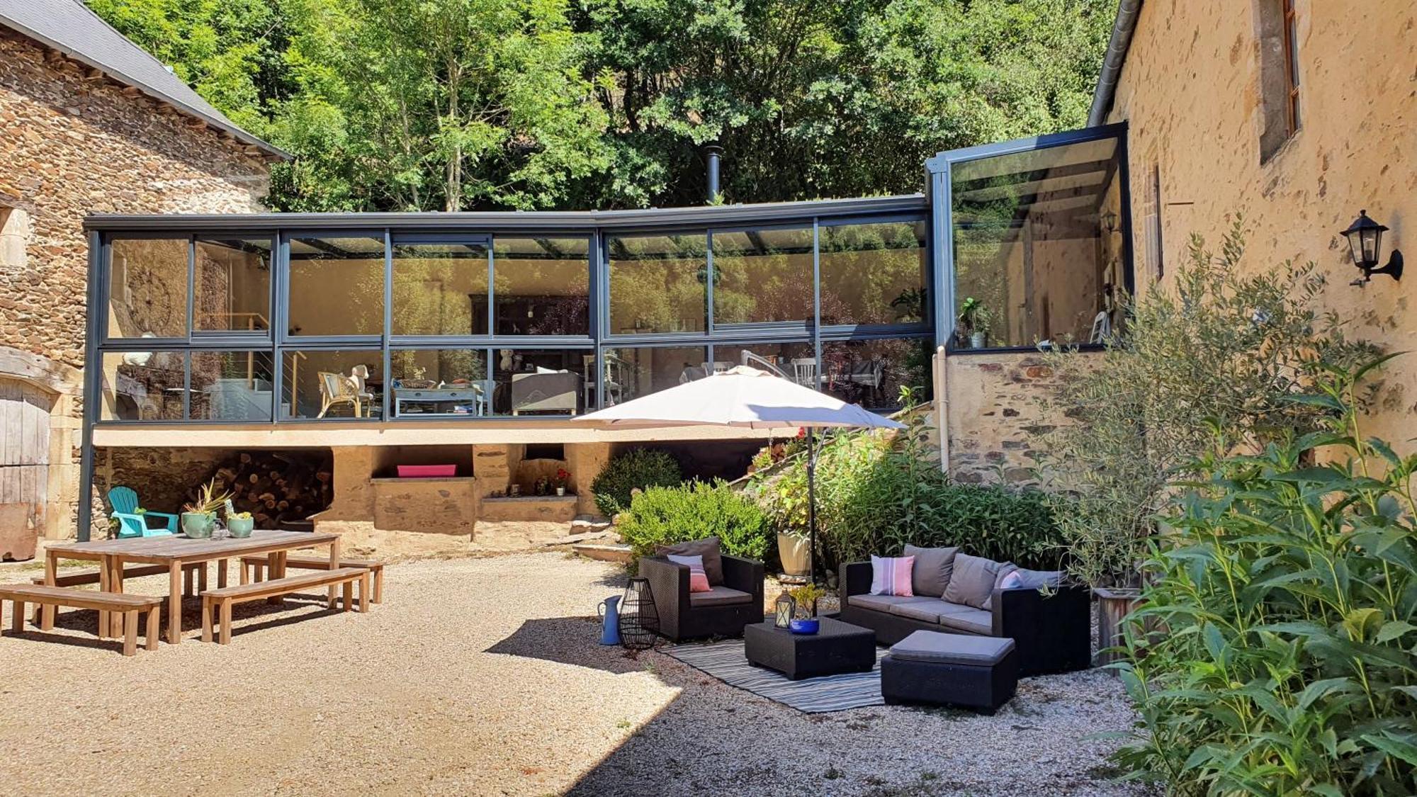 La Ferme Des Andes - Gite L'Atelier Quins Bagian luar foto